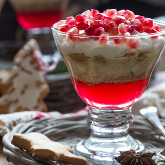 Gingerbread Christmas Trifle