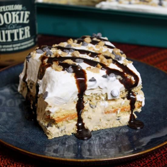 Speculoos & Pumpkin Spice Lasagna