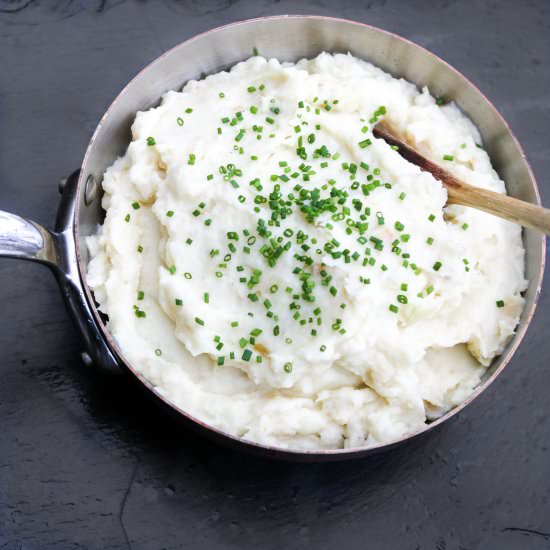 Buttermilk Celeriac Mashed Potatoes