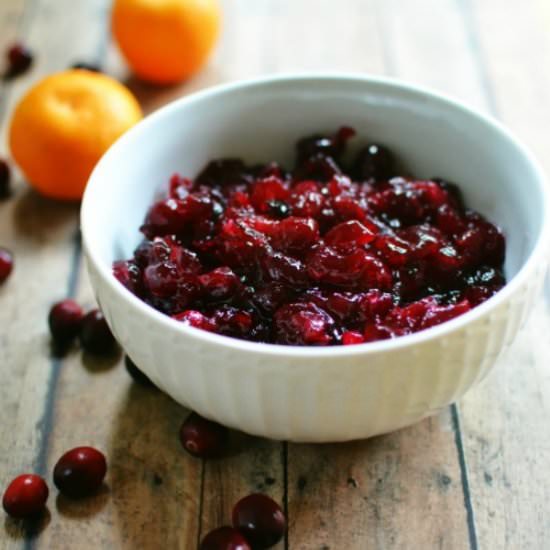 Cranberry Orange Sauce