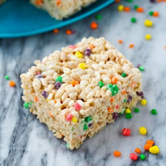 Nerds Rice Krispie Treats