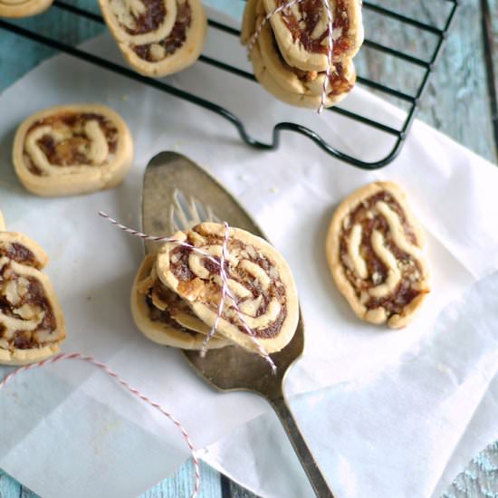 Date Pinwheel Cookies