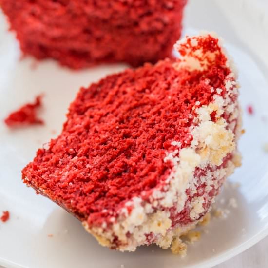 Red Velvet Cream Cheese Muffins