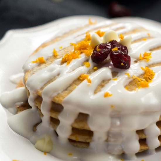 Whole Wheat Cranberry Bliss Pancake
