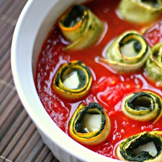 Yellow Courgette Cannelloni
