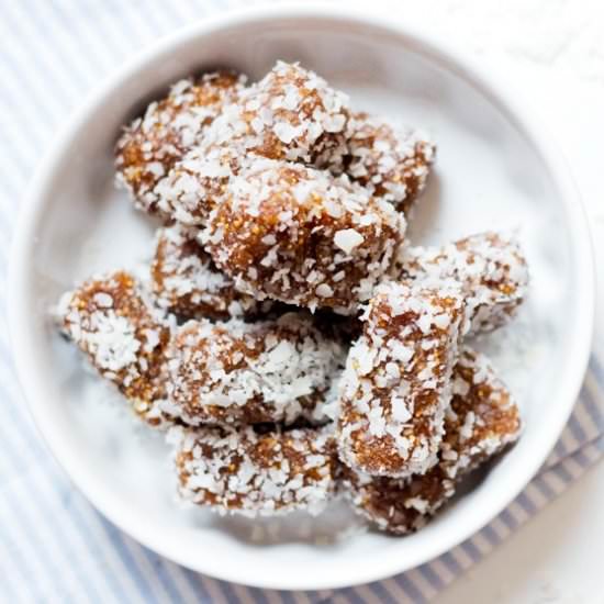 Date & Fig Coconut Rolls