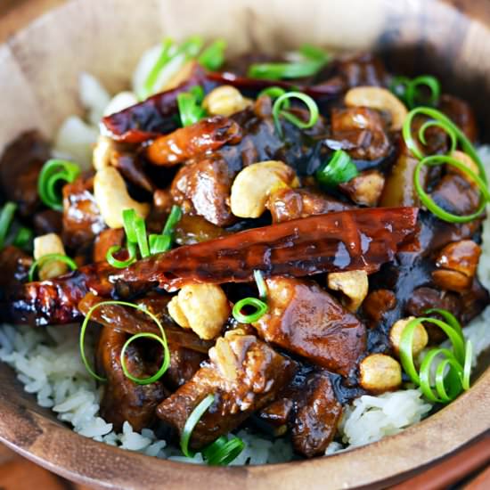 Crock Pot Kung Pao Chicken