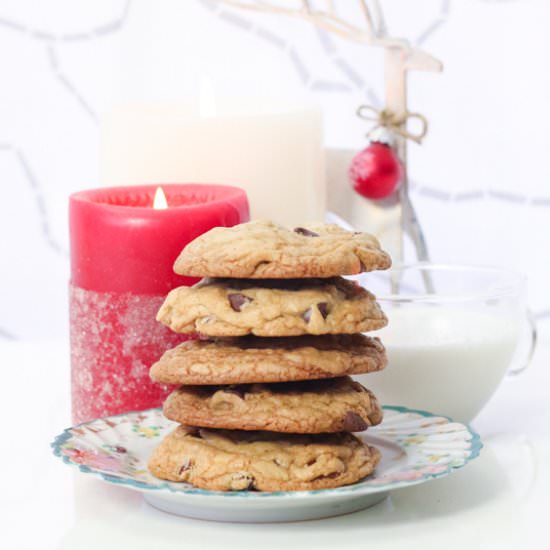 Chewy Chocolate Chip Pecan Cookies