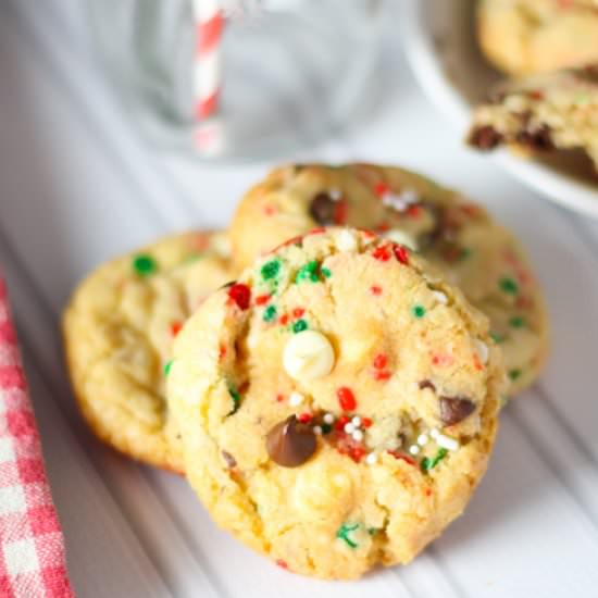 Cake Batter Cookies