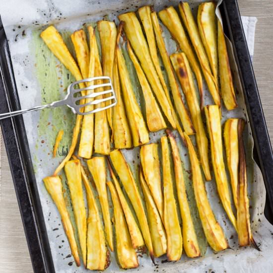 Parsnips in Syrup and Mustard
