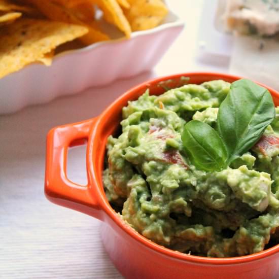 Basil & Blue Cheese Guacamole