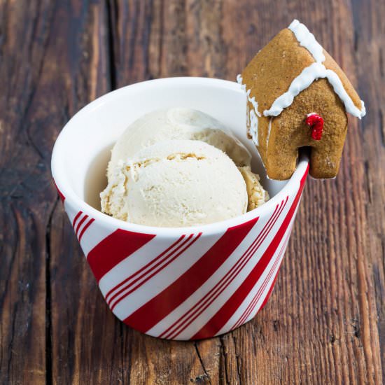 Gingerbread Ice Cream