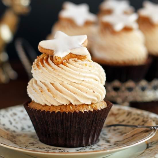 Hazelnut Cinnamon Cupcakes