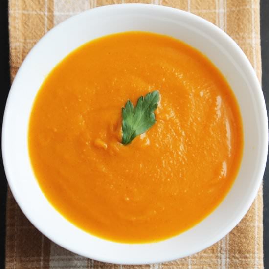 Butternut Squash, Sweet Potato Soup