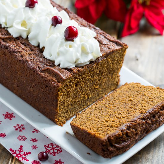 Sweet and Spicy Gingerbread