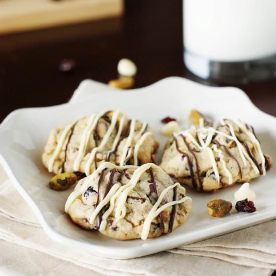 Cranberry Pistachio Cookies