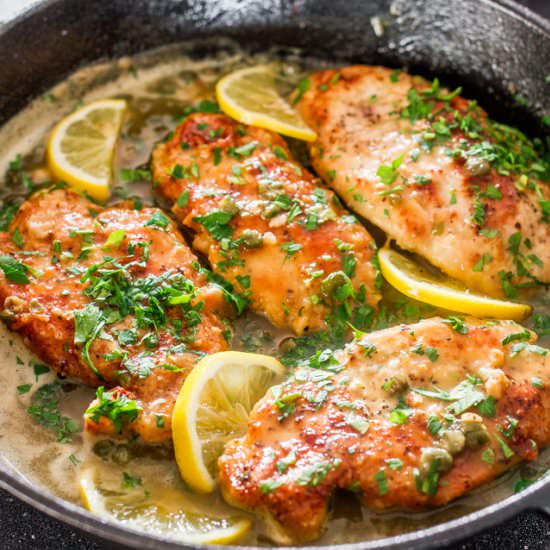 Lemon Chicken Piccata