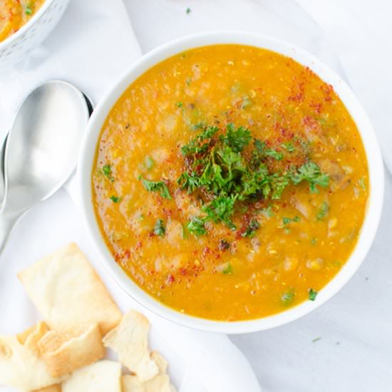 Vegan Red Lentil Soup