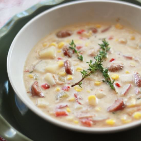 Sausage & Corn Chowder