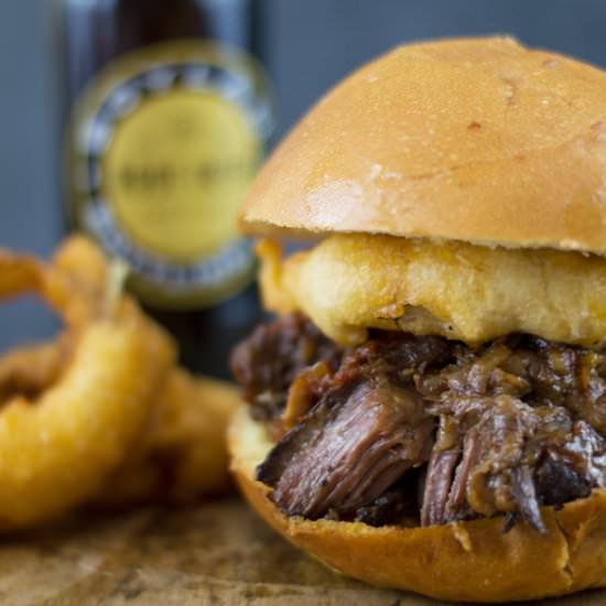 Root Beer Short Rib Sandwich