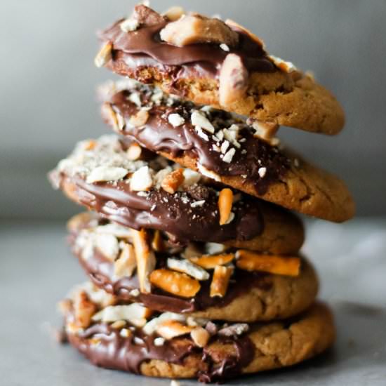 Chocolate Peanut Butter Cookies