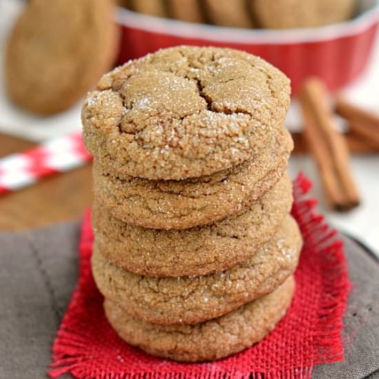 Perfect Soft Ginger Cookies