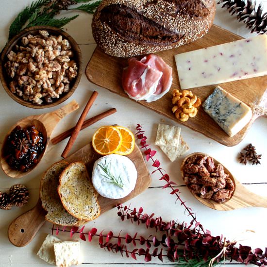 Christmas Appetizer Spread