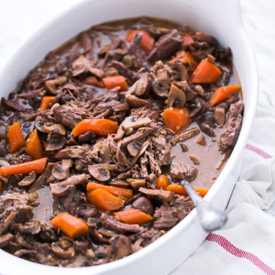 Beef and Mushroom Pot Roast