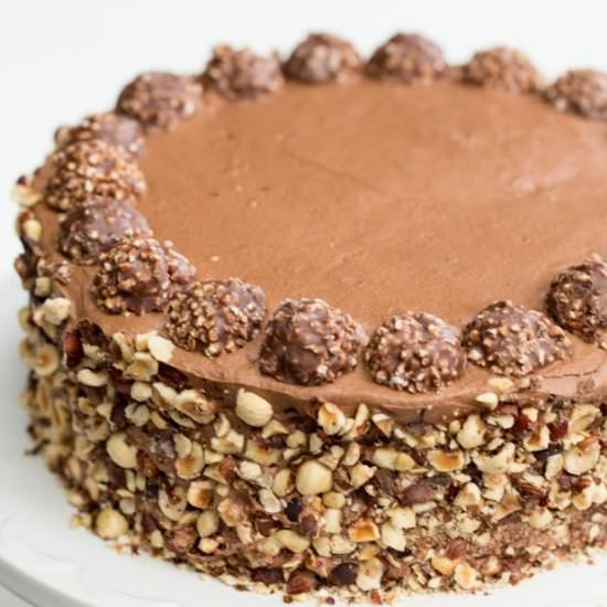 Ferrero Rocher Cake Recipe