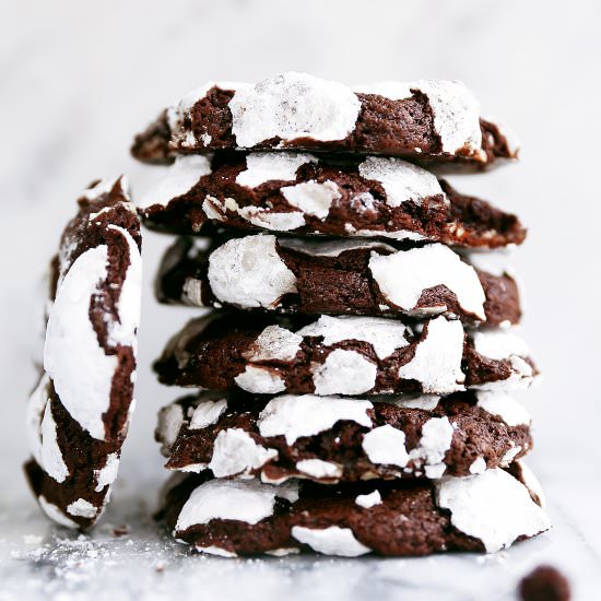Chocolate Crinkle Cookies