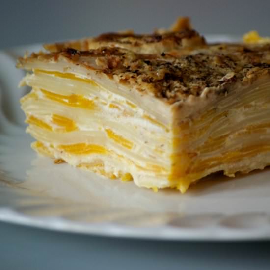 Pumpkin & Potato Gratin