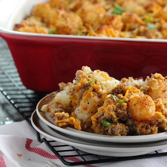 Taco Tater Casserole
