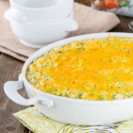 Broccoli Rice Casserole