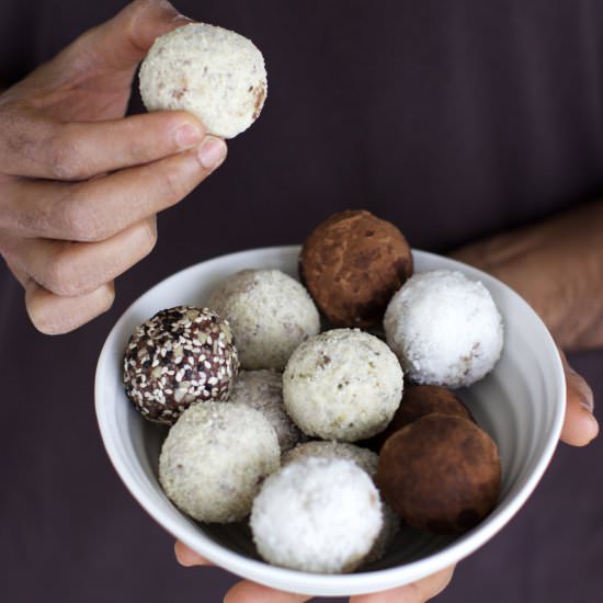 Almond & Coconut Truffles!