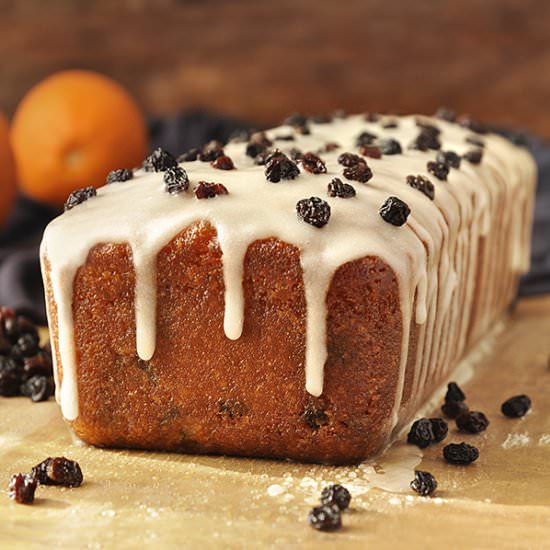 Orange-Currant Yogurt Loaf