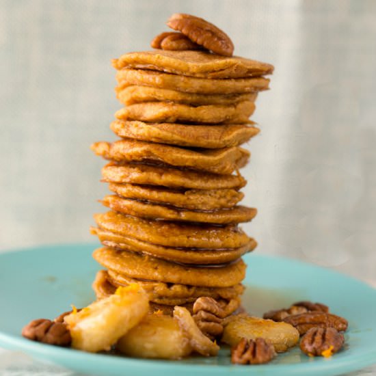 Holiday Vegan Pancakes