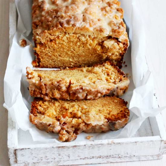 Eggnog Crumb Cake