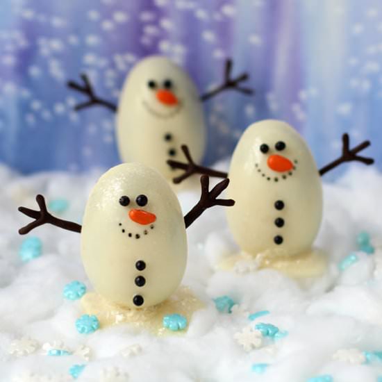 Snowman Truffles