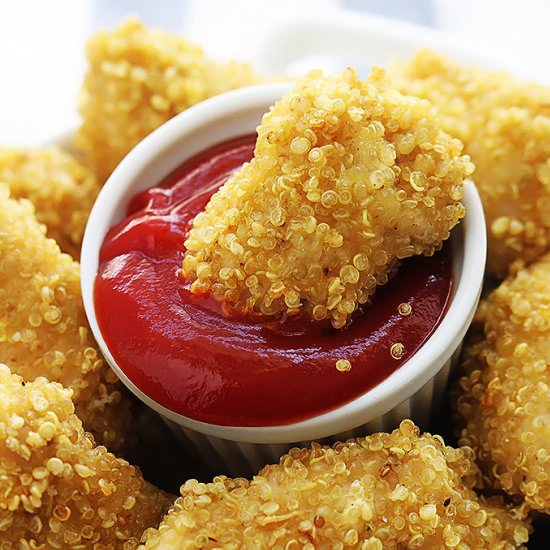 Quinoa Chicken Nuggets