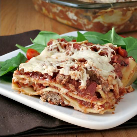 Easy Classic Beef Lasagna