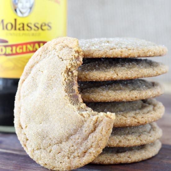 Molasses Sugar Cookies