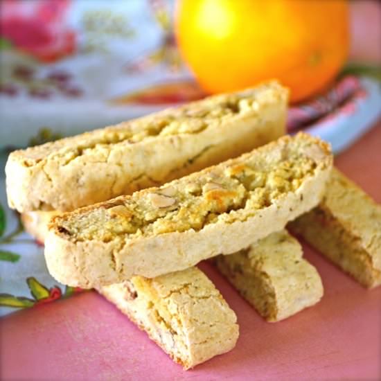 Almond-Orange Biscotti