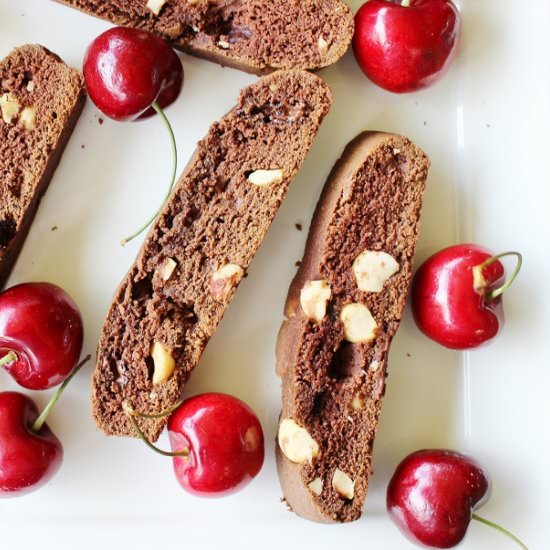 Chocolate Hazelnut Biscotti