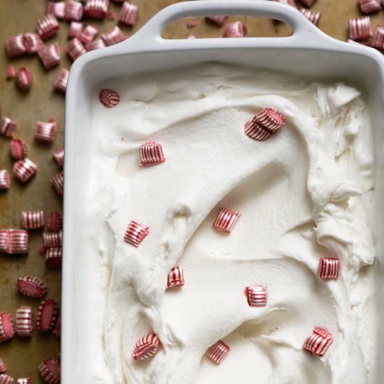 Peppermint Crunch Ice Cream