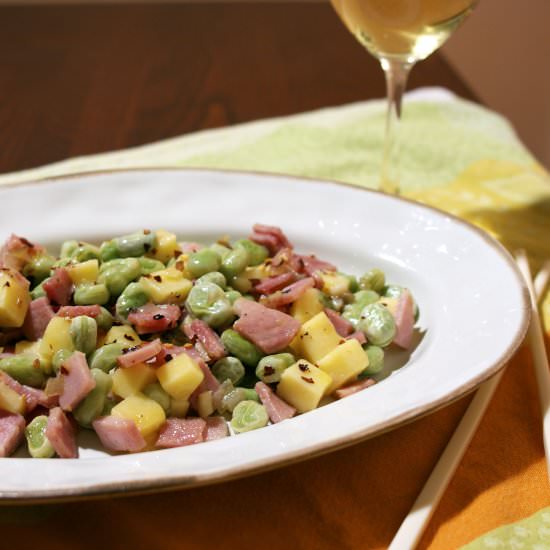 Yunnan Ham with Broad Beans