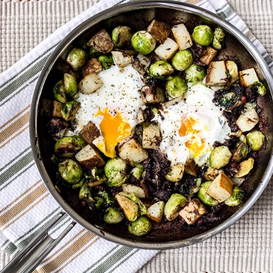 Braised Beef Breakfast Hash