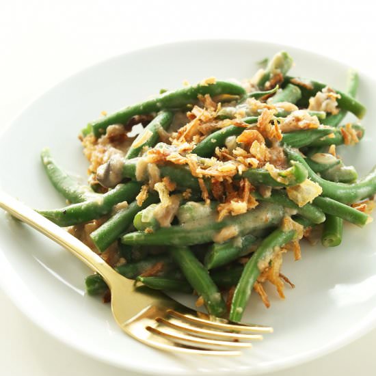 Vegan Green Bean Casserole