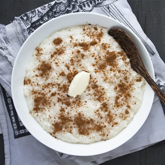 Risengrynsgrøt (Rice Porridge)