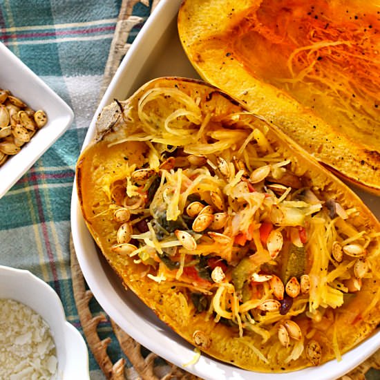 Spaghetti Squash Primavera