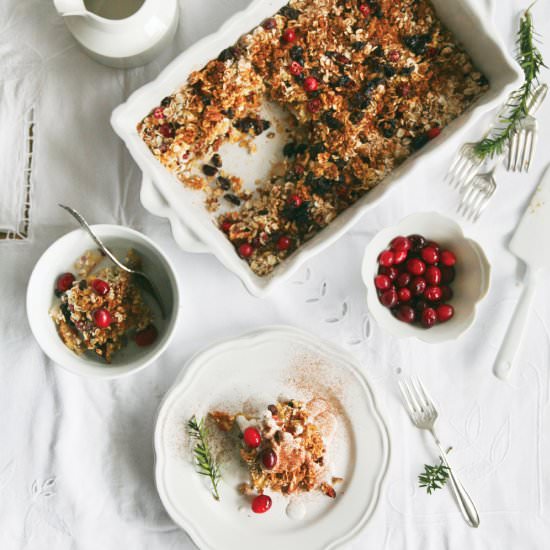 Festive Baked Oatmeal